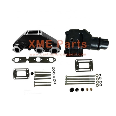Manifold de escape y elevadores para motores Volvo Penta/OMC 4.3 V6 de embarcaciones marinas