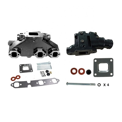 Gases de resina Manifold de escape marino para motores MerCruiser V6 elevadores conjuntos secos