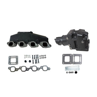 MerCruiser GM V8 Gran Bloque 454 Motor naval con maniobras y elevadores de hierro fundido
