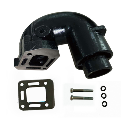 Mercruiser 4 motores en línea Manifold de escape marino y elevador con fácil instalación