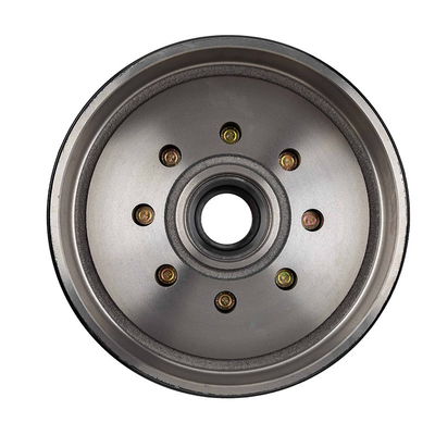 Piezas de remolque 7000 lb 8 Lug 6 1/2 12 pulgadas tambor de freno para el freno duradero y remolque