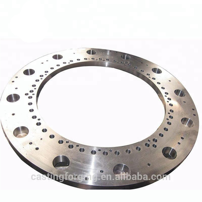 Anillos laminados forjados a medida no normalizados para componentes de maquinaria de construcción