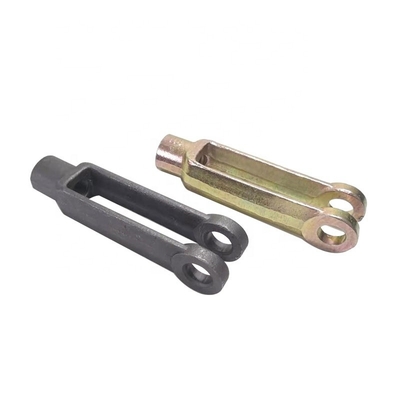 Partes de cilindros hidráulicos de acero al carbono Clevis personalizadas forjadas para los requisitos del cliente