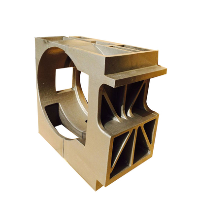 Caja de forma compleja Nodular de hierro fundido Caja de engranajes de fundición Productor de proceso de arena de resina