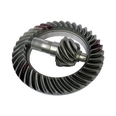 Forja de forma cercana a la red hecha a medida de acero inoxidable engranaje espiral recto engranaje de bisel forjado