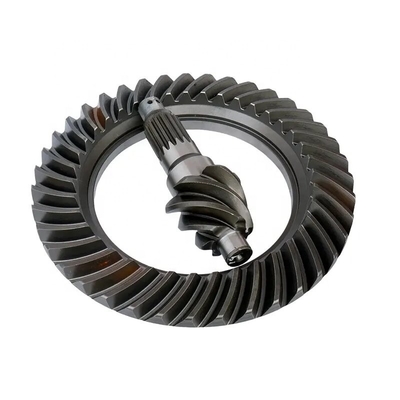 Forja de forma cercana a la red hecha a medida de acero inoxidable engranaje espiral recto engranaje de bisel forjado