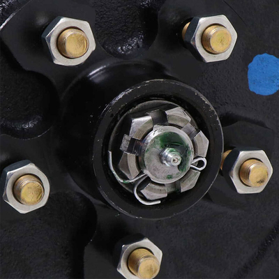 Partes de remolque 3500 libras Capacidad eje del remolque con frenos eléctricos para la eficiencia