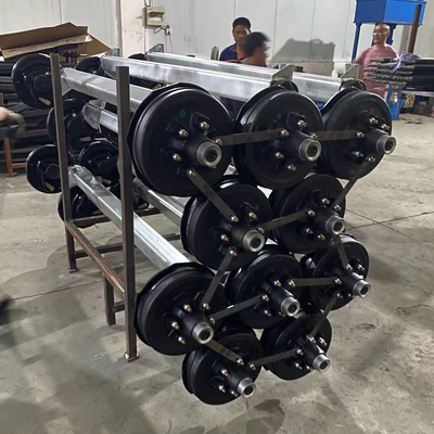 5200 lb 6 Lug Eje del eje del remolque eléctrico para 6 pernos en un patrón de pernos de 5,5 &quot;