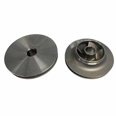 Impeller de fundición de inversión de acero inoxidable para compresor turbo de chorro de motor personalizado