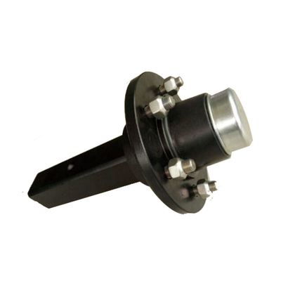 Servicio OEM proporcionado y pintura de la superficie PCD 4&quot; / 4.5&quot; / 5&quot; / 5.5&quot; Solid Round / Cuadrado Utility Trailer Stub Axle