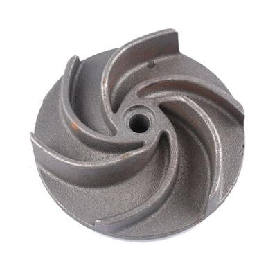 Proceso de fundición de arena de hierro GG20 GG25 Impeller de hierro gris para piezas de maquinaria personalizadas