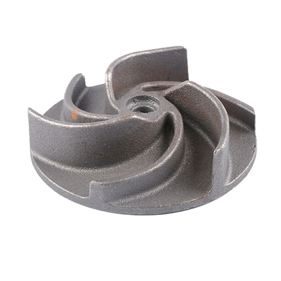 Proceso de fundición de arena de hierro GG20 GG25 Impeller de hierro gris para piezas de maquinaria personalizadas