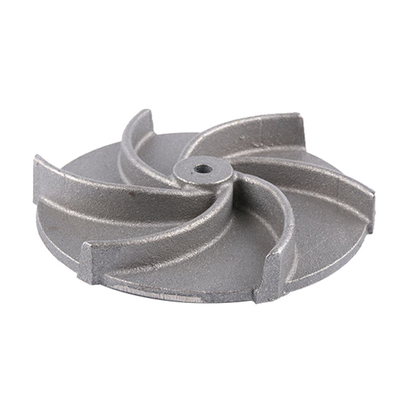 Proceso de fundición de arena de hierro GG20 GG25 Impeller de hierro gris para piezas de maquinaria personalizadas