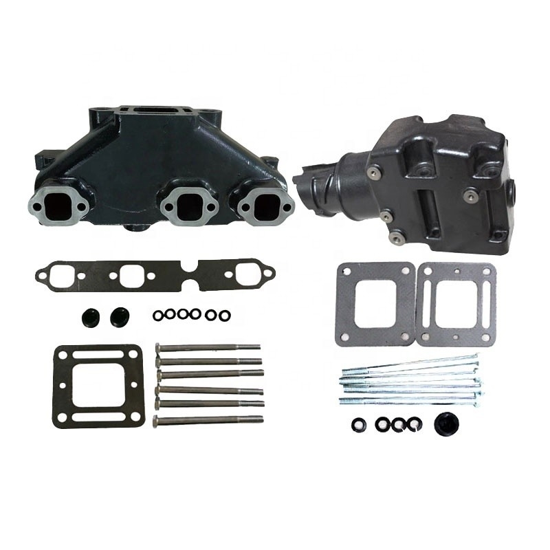 Conjunto de escape marino certificado ISO9001 para el motor MerCruiser V6