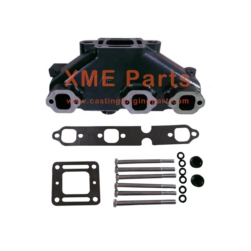 Manifold de escape de hierro fundido V6 para Mercruiser 229 262 Reemplazo de motor 99746