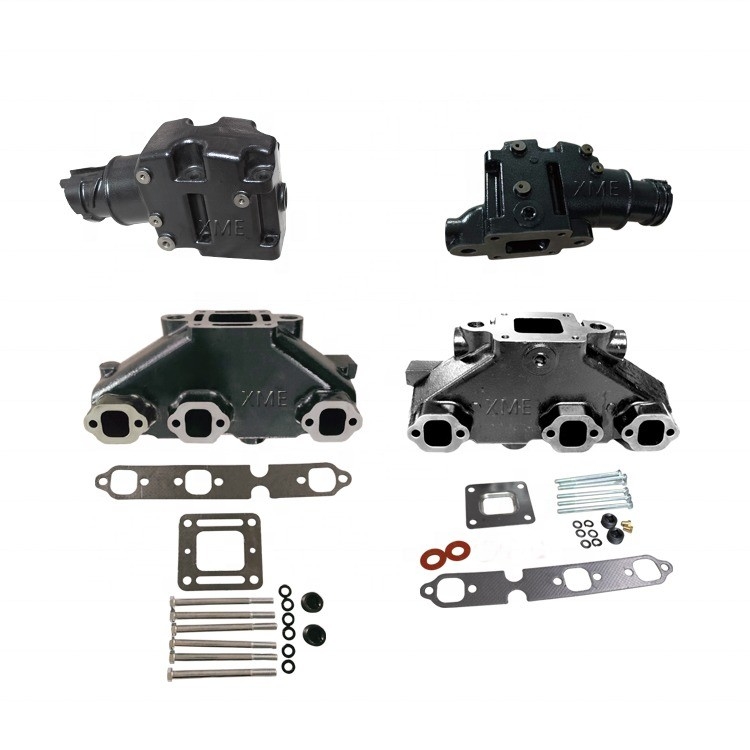 Mercruiser V6 V8 4.3 5.0 5.7 305 350 Motor Manifolds de escape marino y elevadores