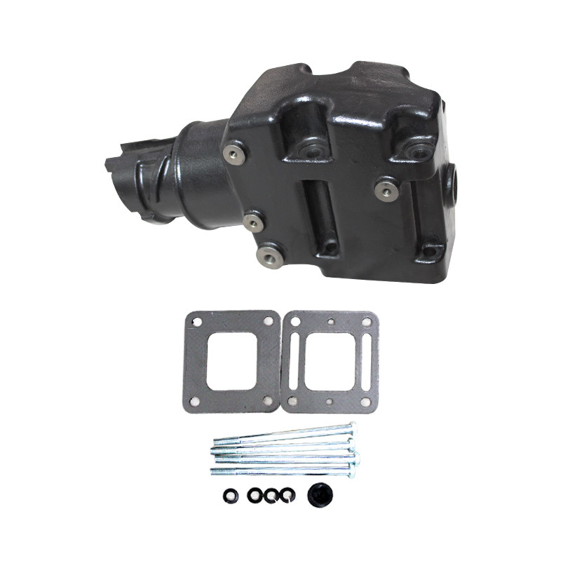 Kit de elevación de tipo de escape estándar para Mercruiser 4 &quot;centro elevador 44354 de reemplazo